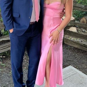 Zara Satin Midi Dress